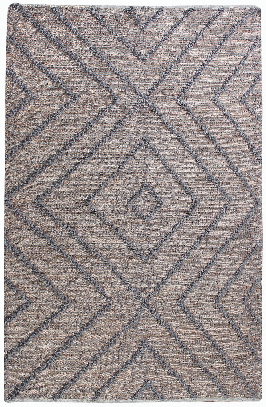 Tapis Jute Berbere Gris 120x180 Worgan