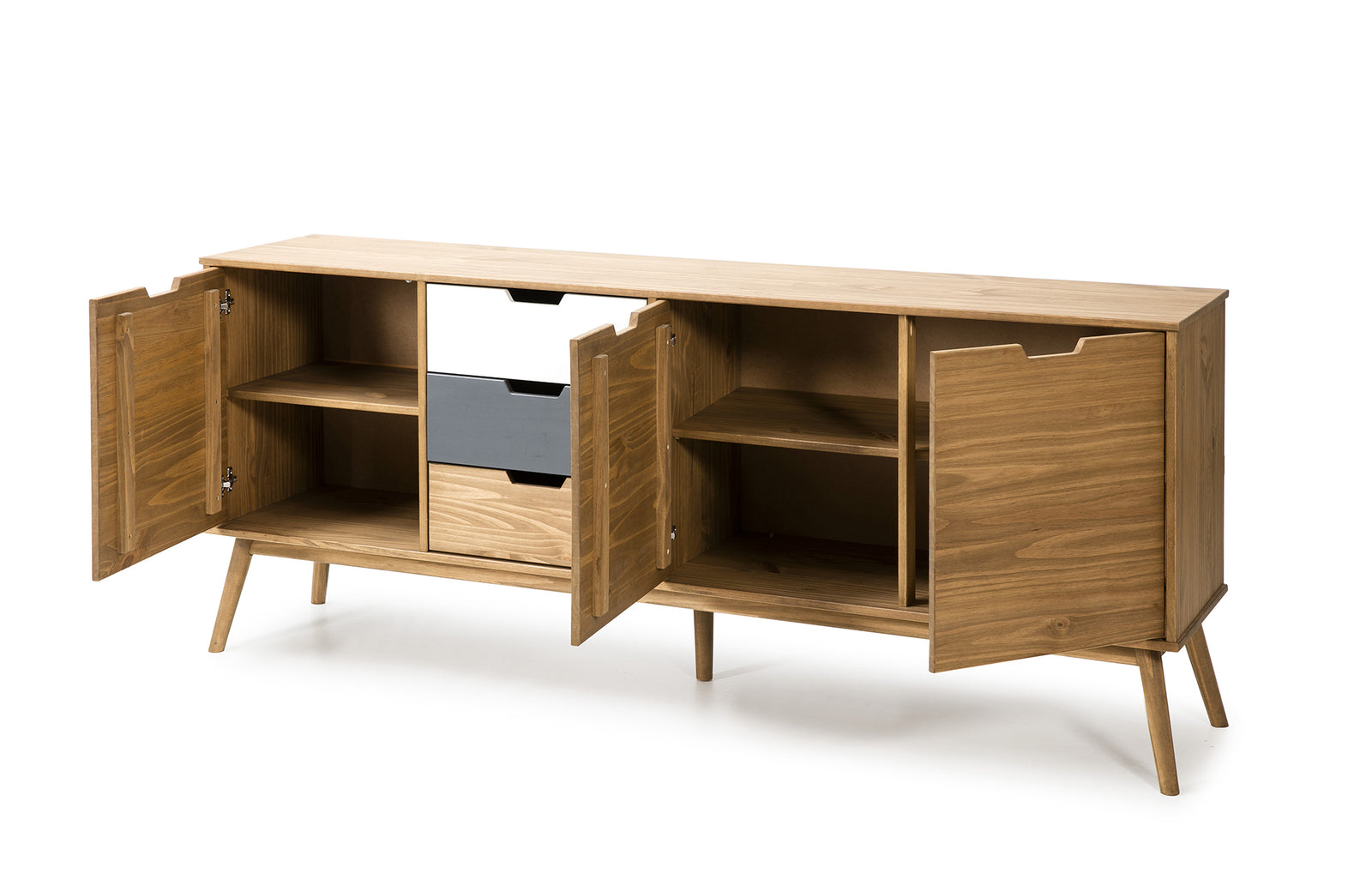 Buffet Enfilade 3 Portes Bois Cusco