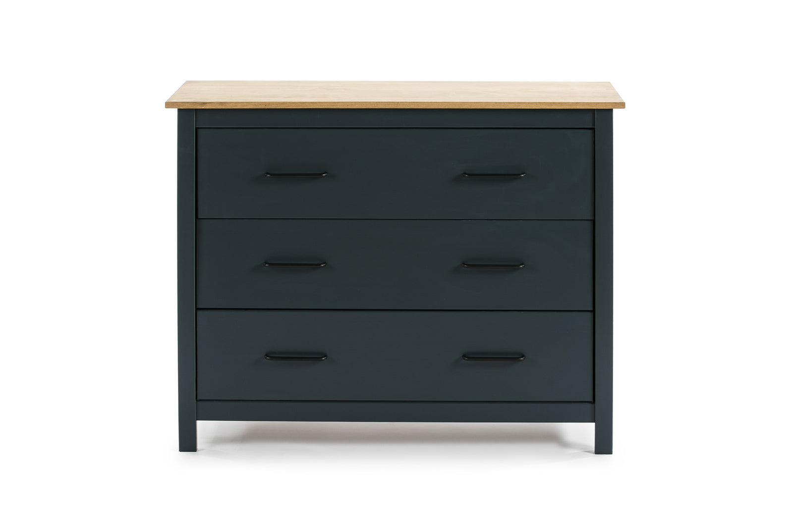 Commode Bois Gris Anthracite Miranda