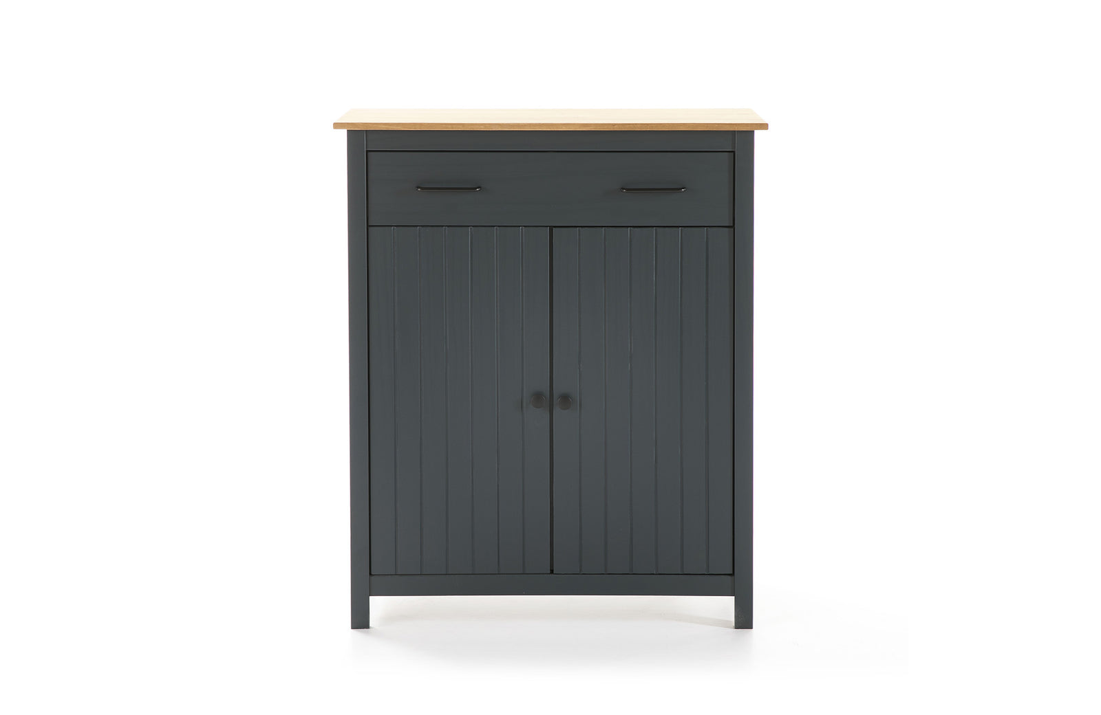 Buffet Bois Gris Anthracite Miranda