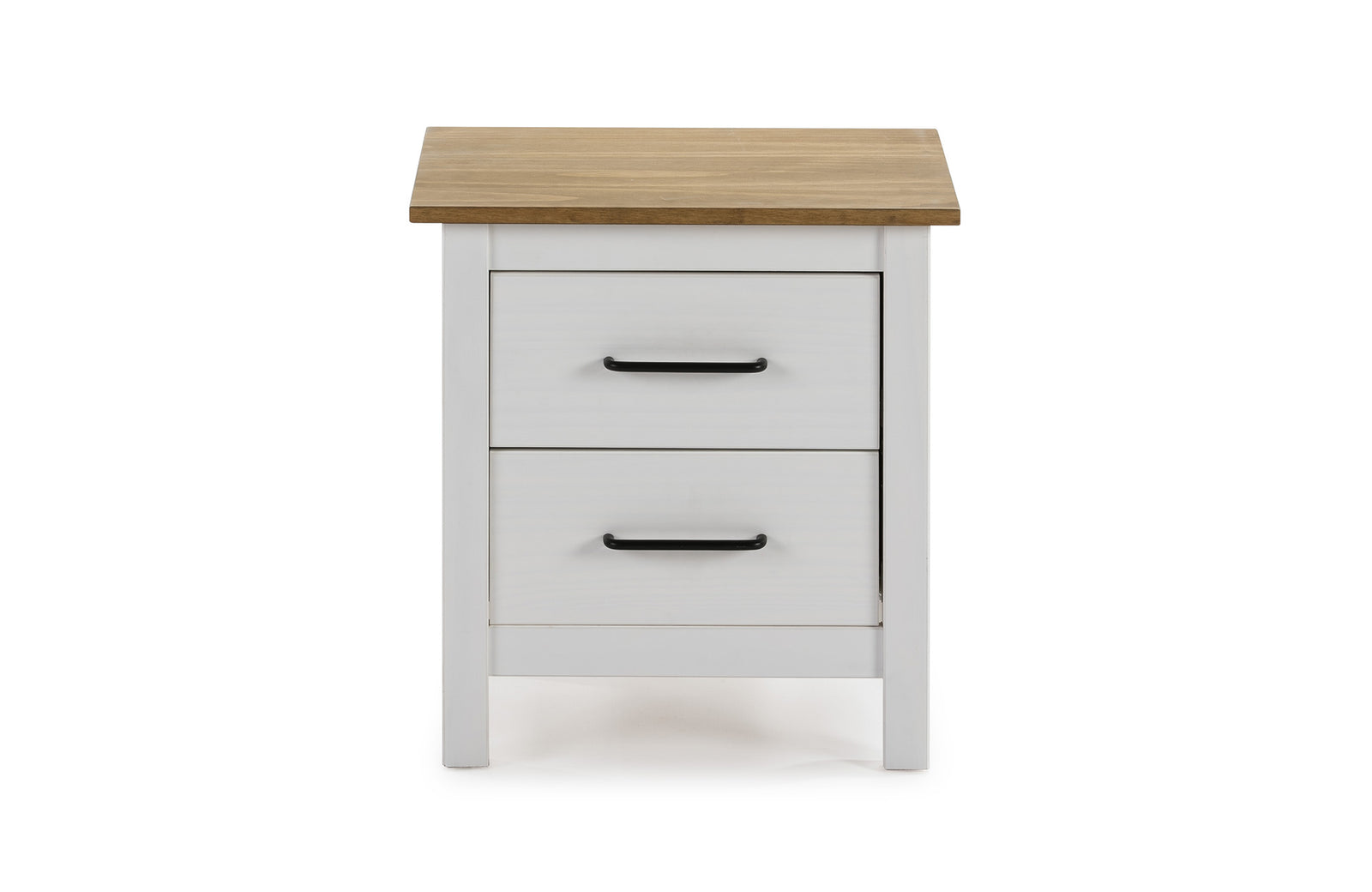 Table de Chevet Bois Blanc Miranda