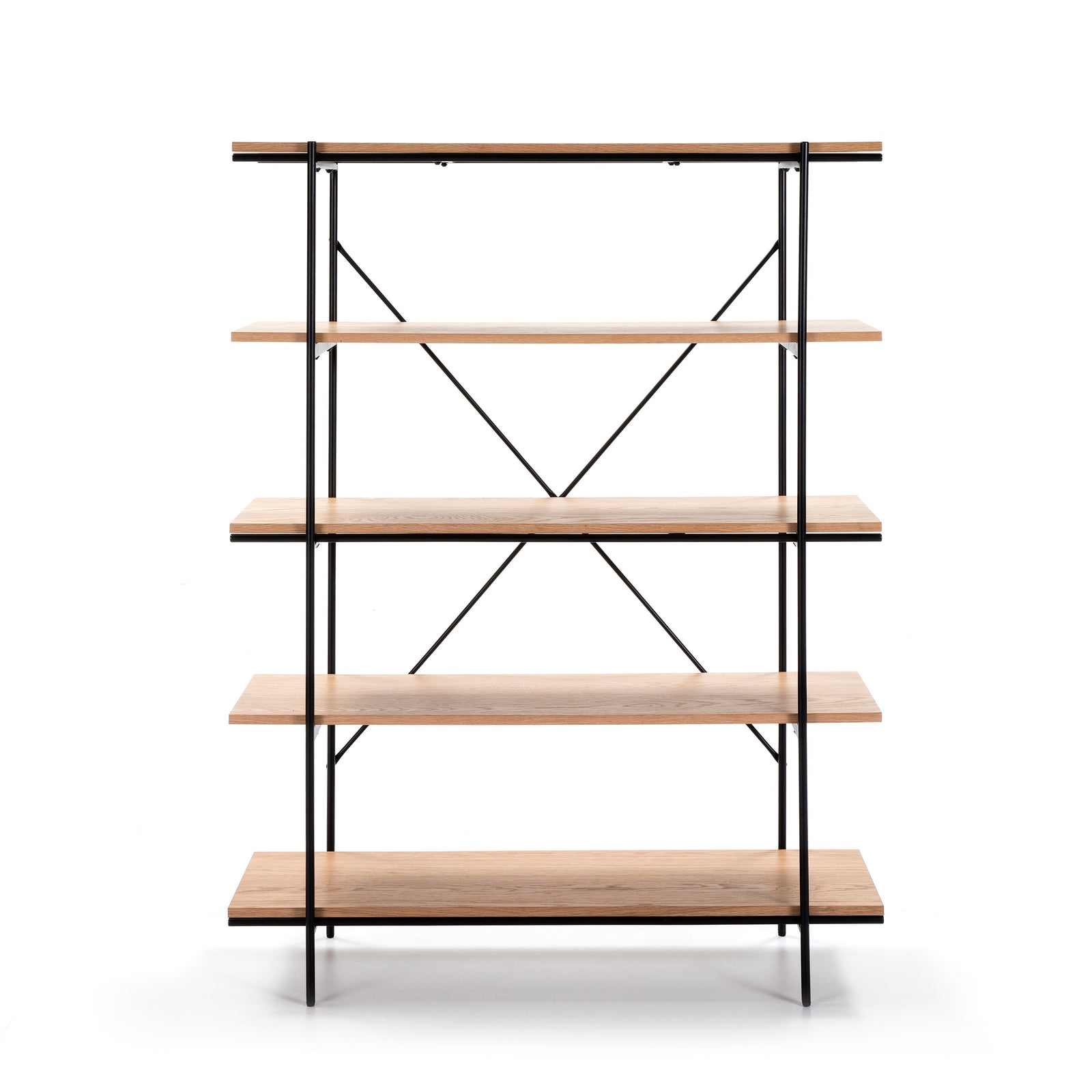 Etagère Bois et Métal Noir Amina