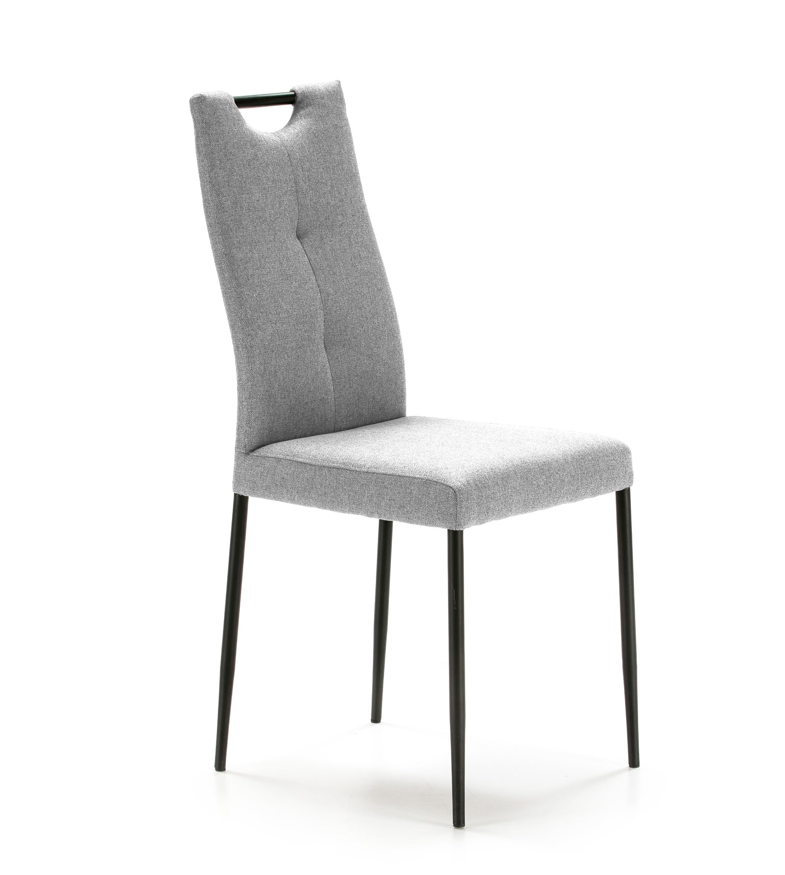 Chaise Tissu Gris Clair Malmo