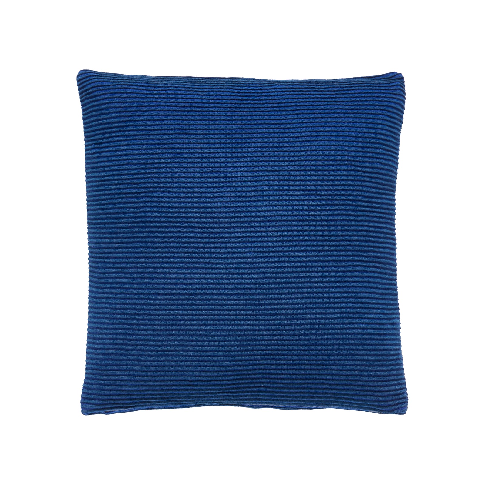 Coussin Tissu Rayures Bleu 50x50