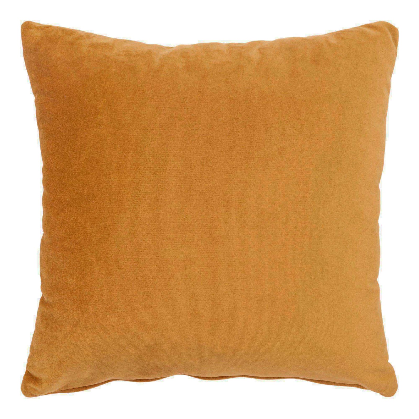 Coussin Tissu Jaune Moutarde Lido 40x40