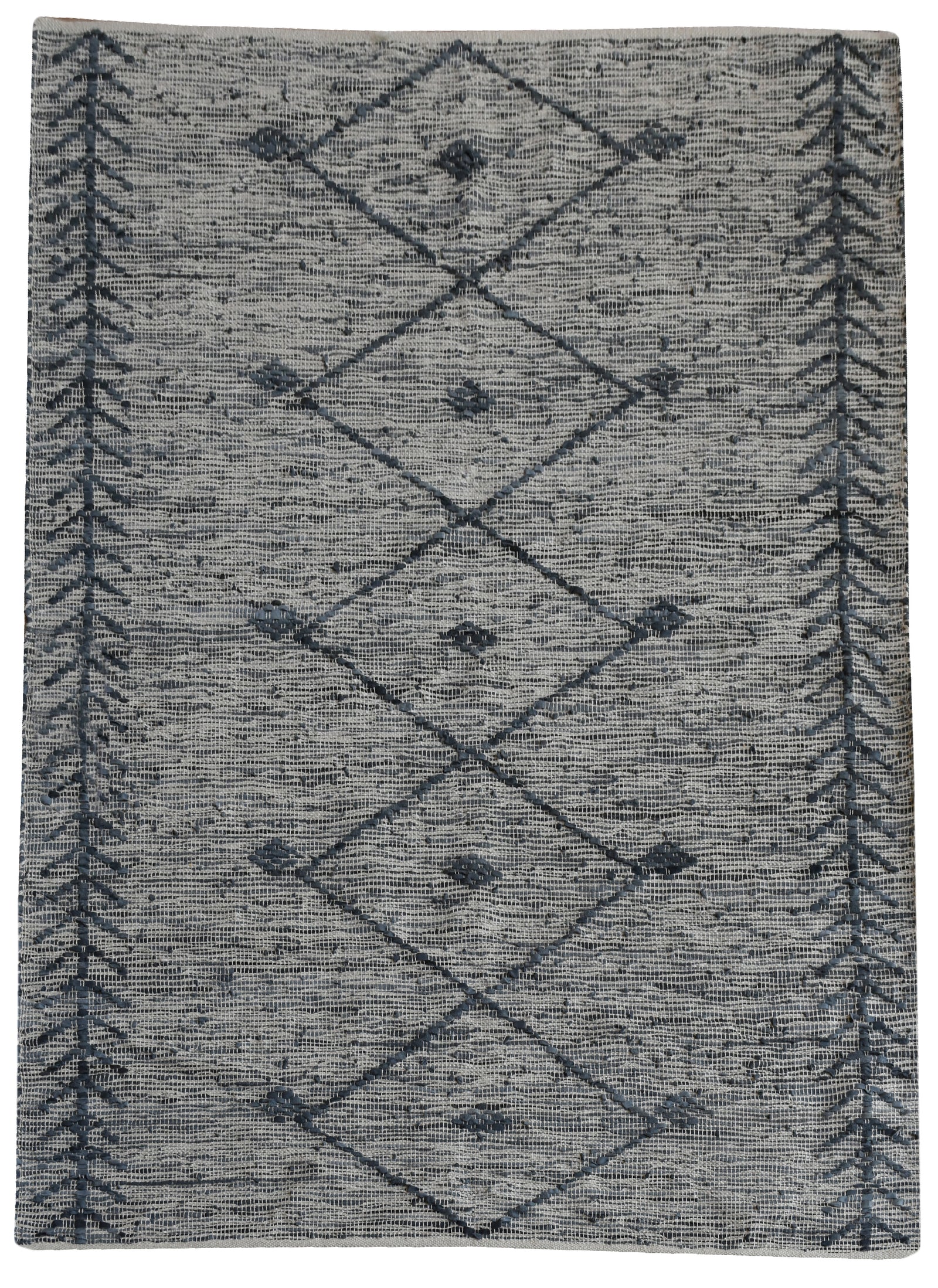 Tapis Berbere Gris et Bleu 160x230 Leonie