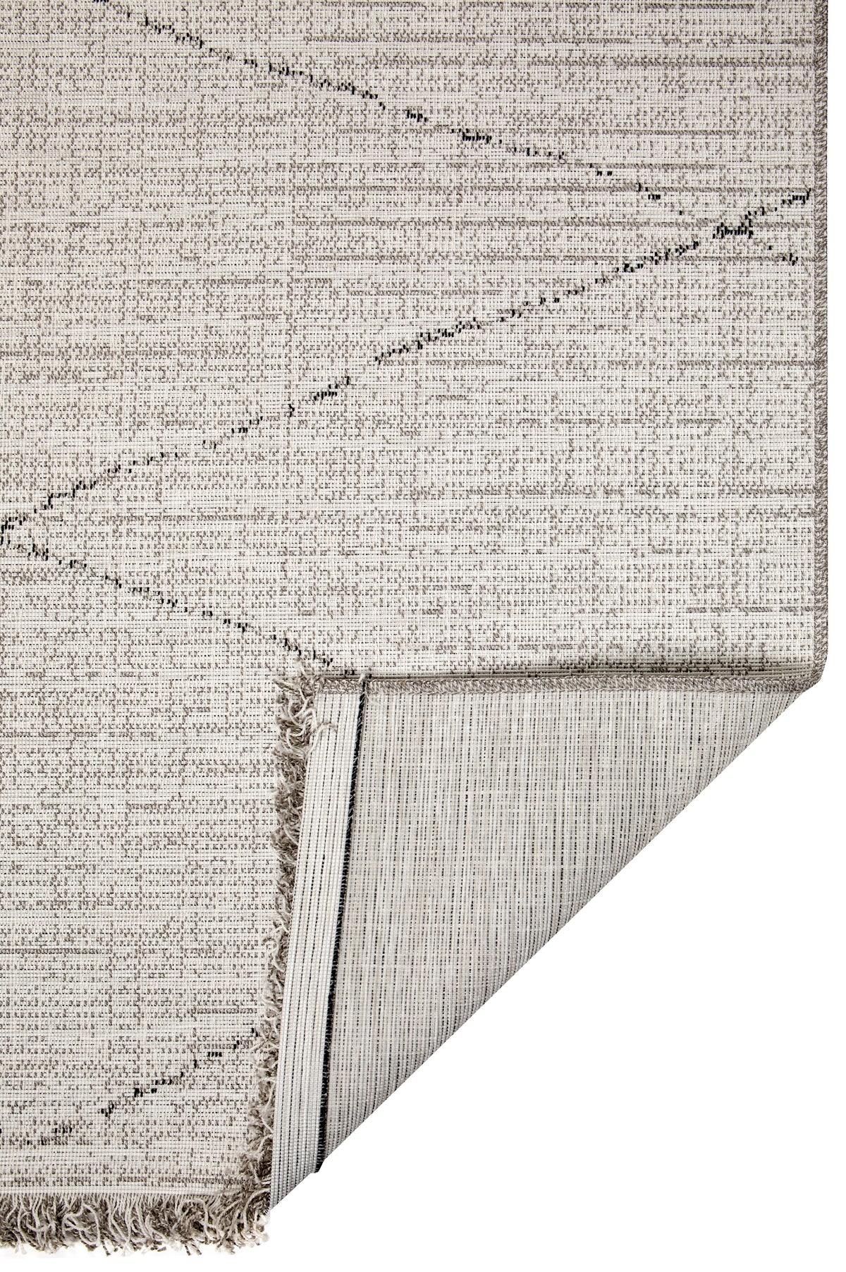 Tapis Berbere Beige et Blanc 160x230 Tweed