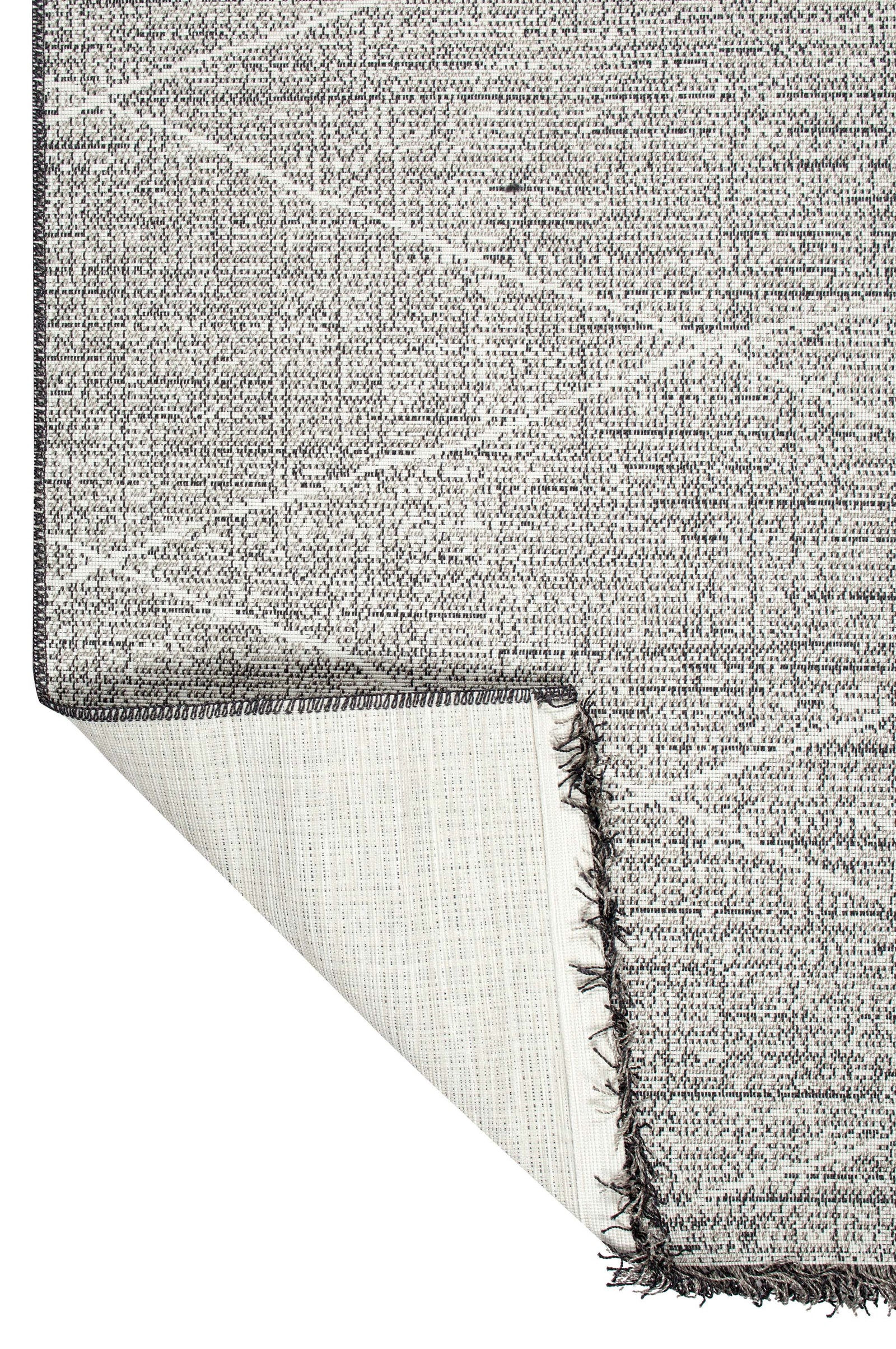 Tapis Berbere Gris et Blanc 160x230 Tweed