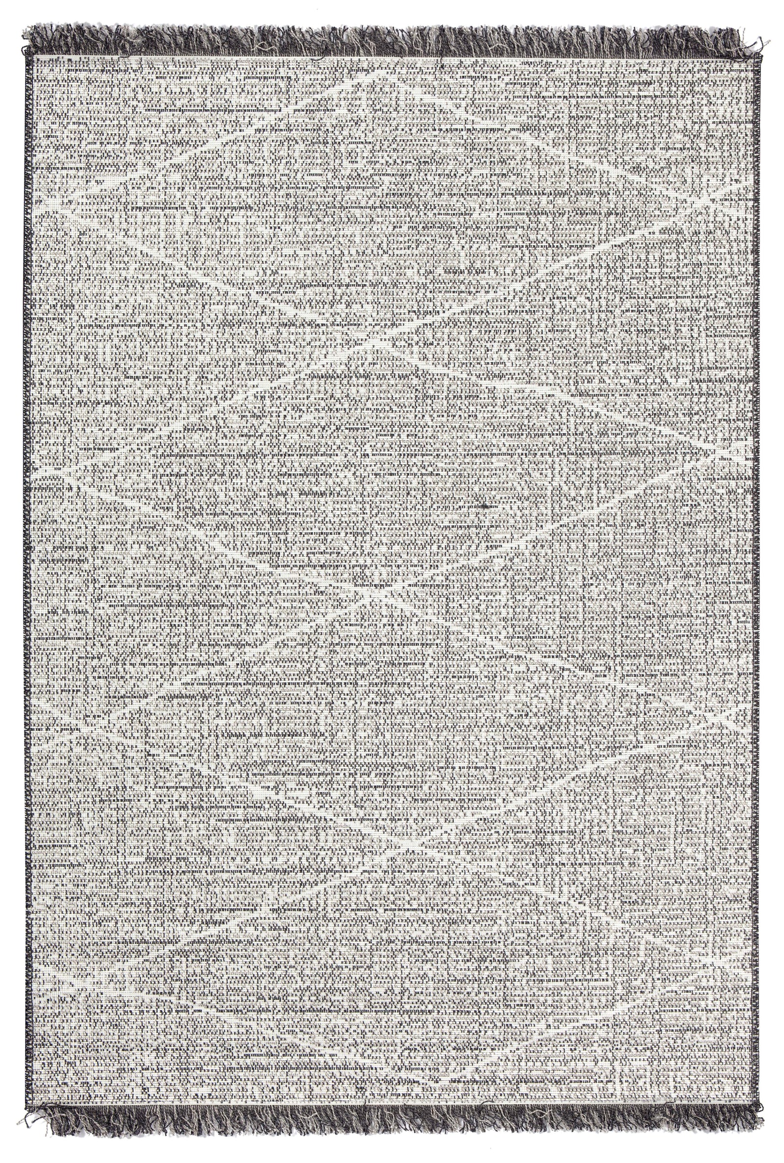 Tapis Berbere Gris et Blanc 160x230 Tweed