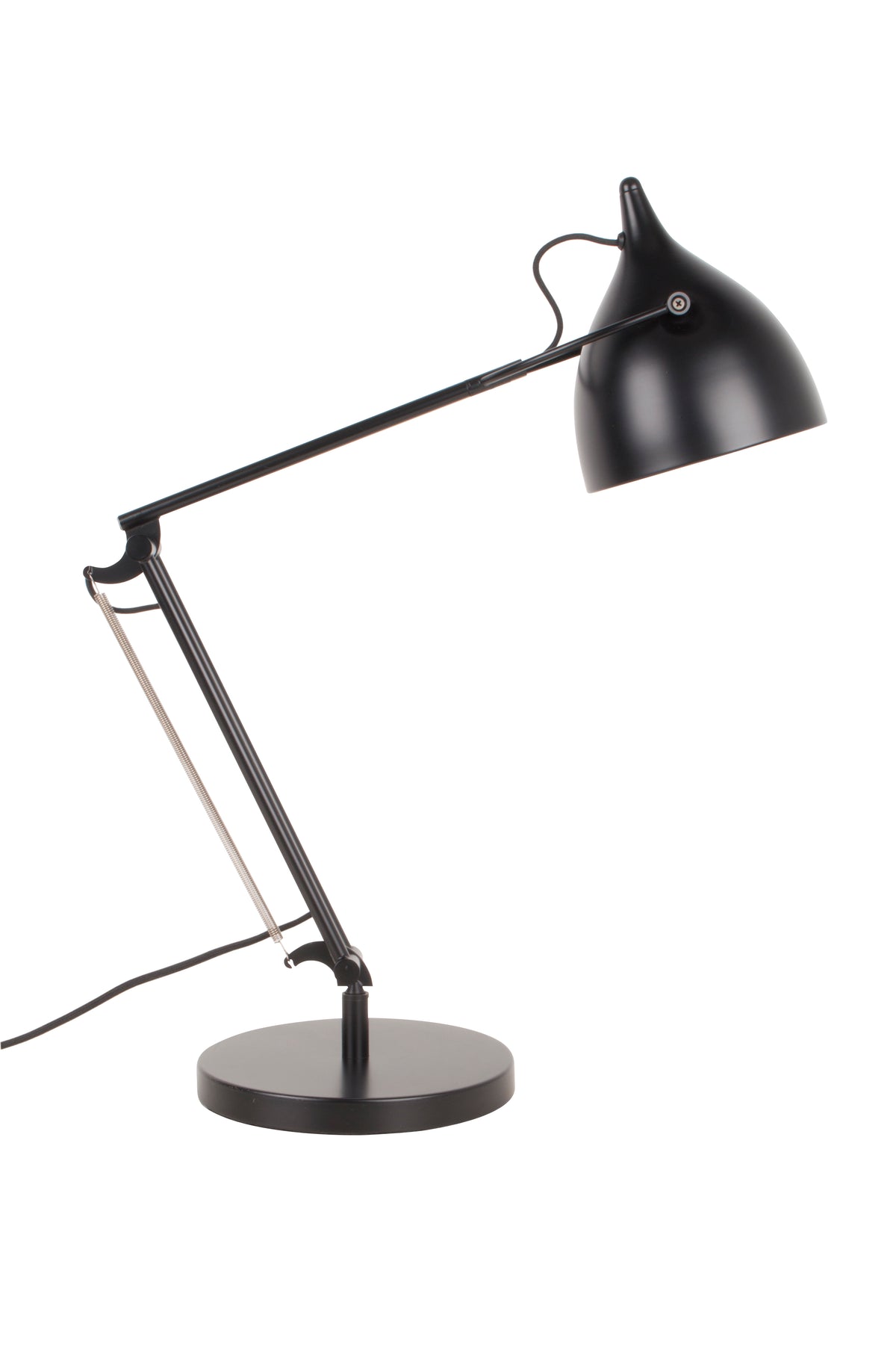 Lampe Architecte Noir Métal Reader 22x76cm