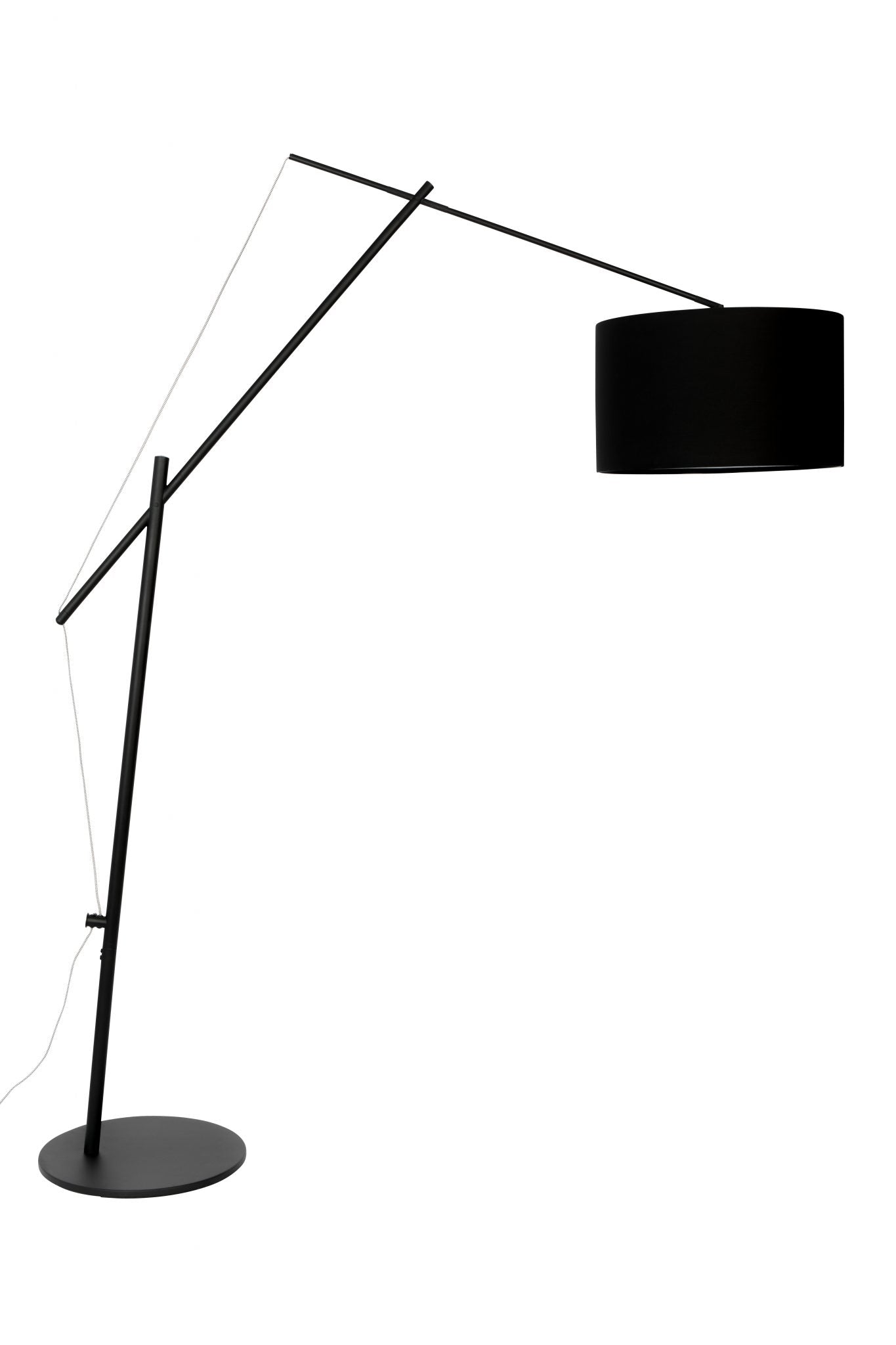 Lampadaire Métal Noir Ajustable Tokio 50x170/210cm