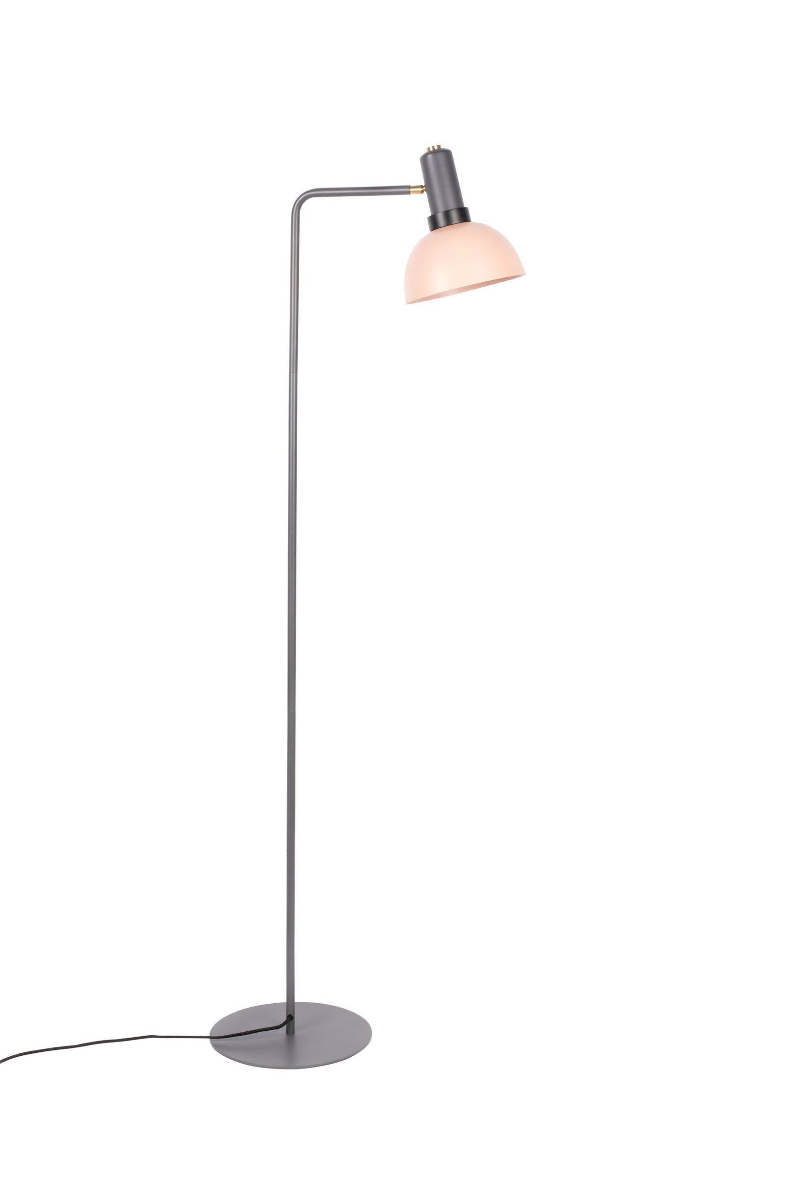Lampadaire Métal Rose et Gris Charlie 30x54x158cm