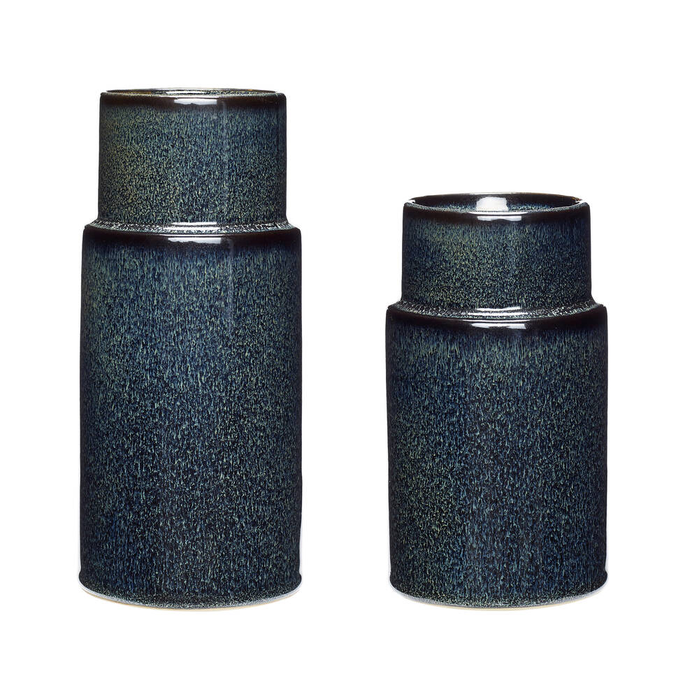 Vase Céramique Bleu x2