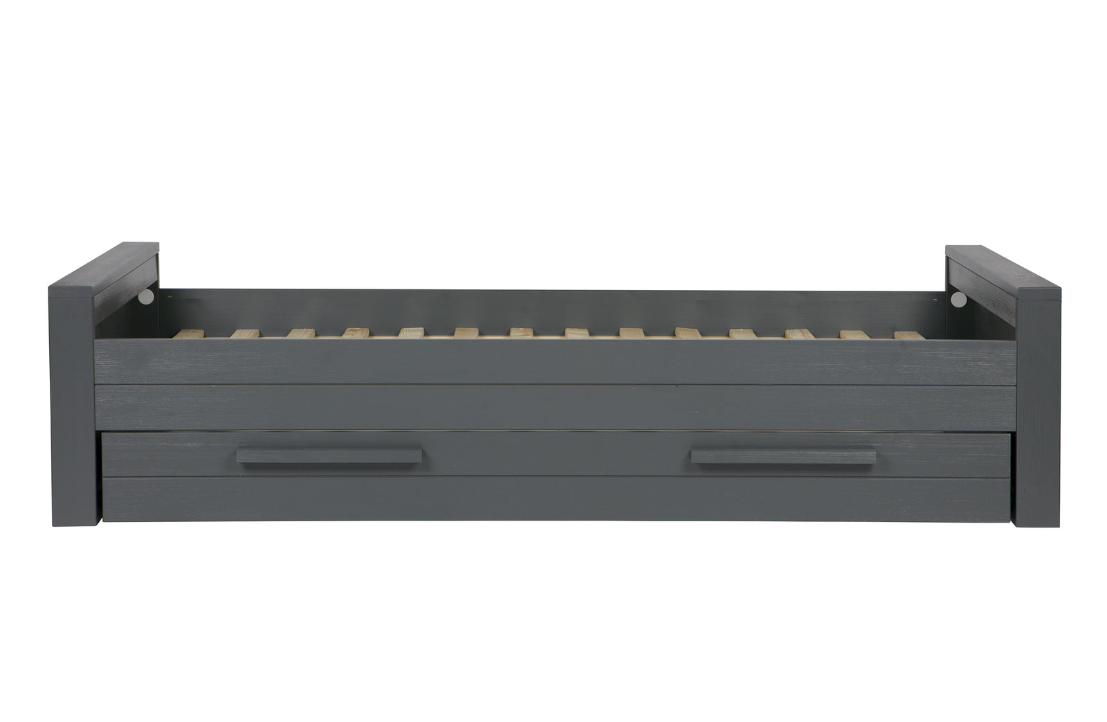 Lit Bois Gris Anthracite 90x200 Dennis