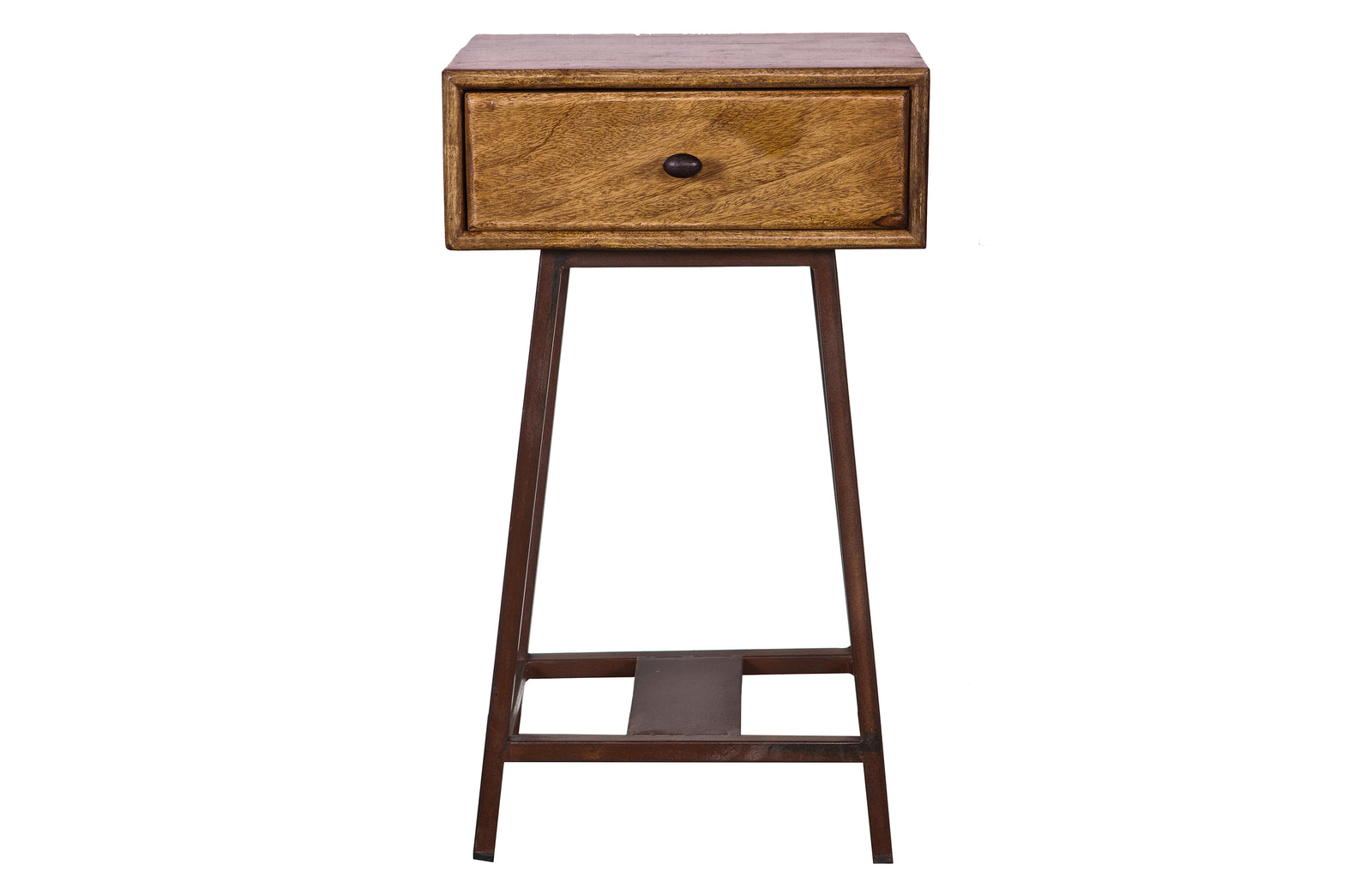 Table d'Appoint ou Chevet Bois Métal Skybox