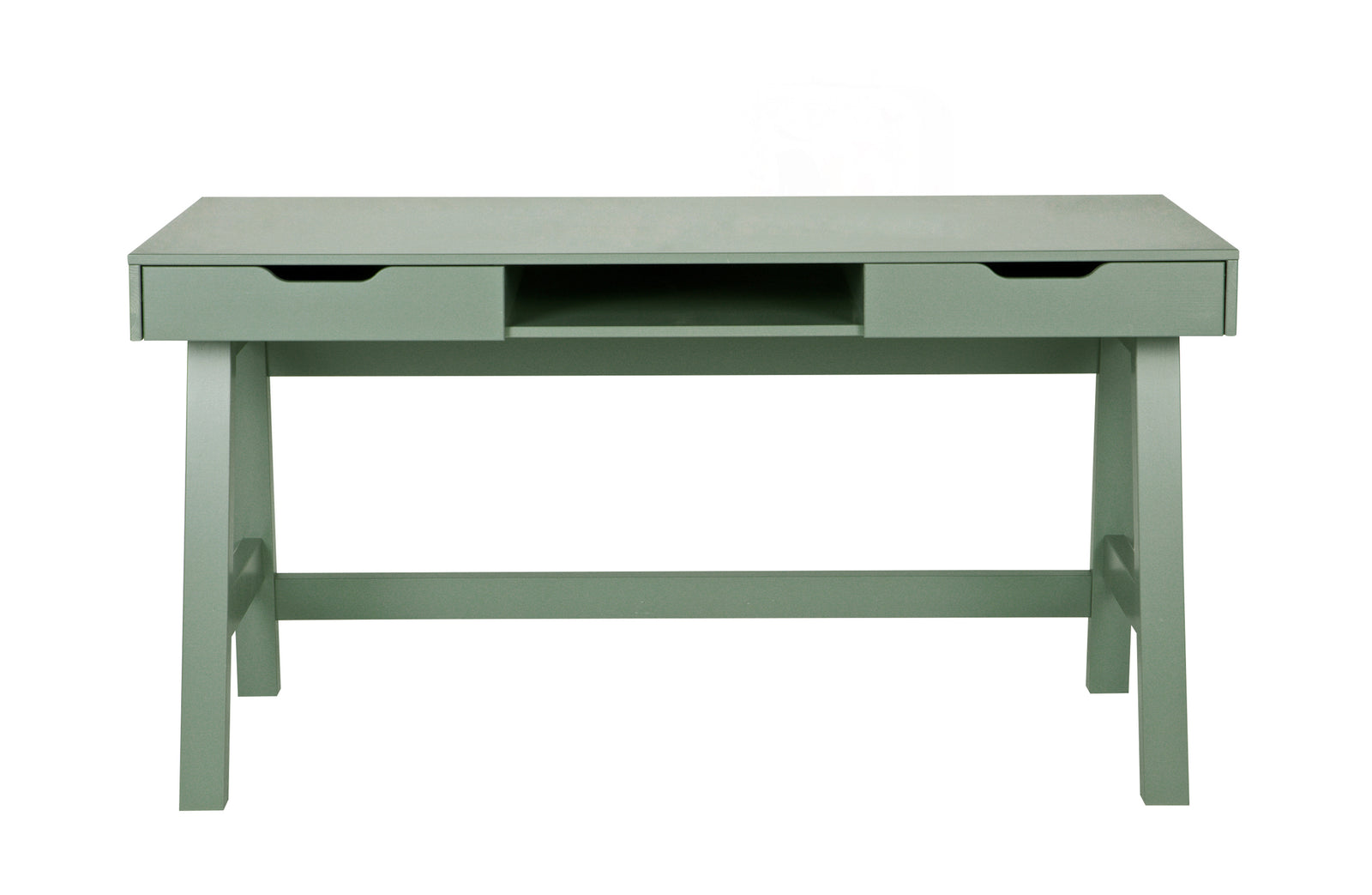 Bureau Table Bois Vert Nikki