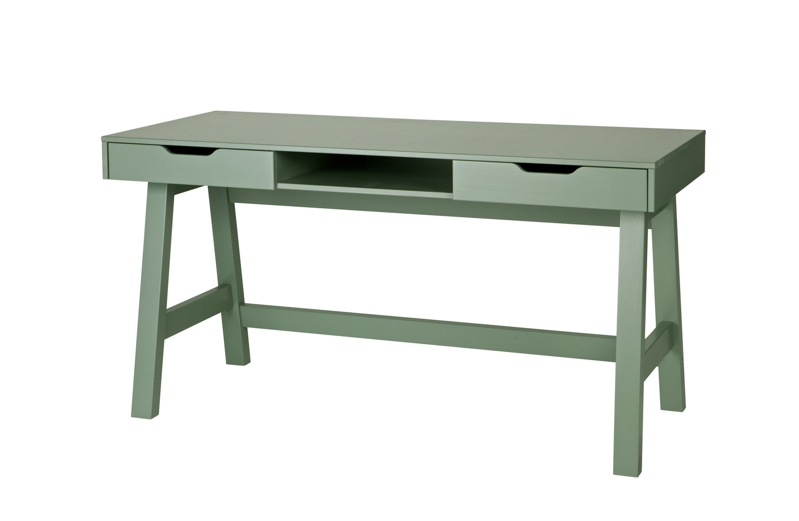 Bureau Table Bois Vert Nikki