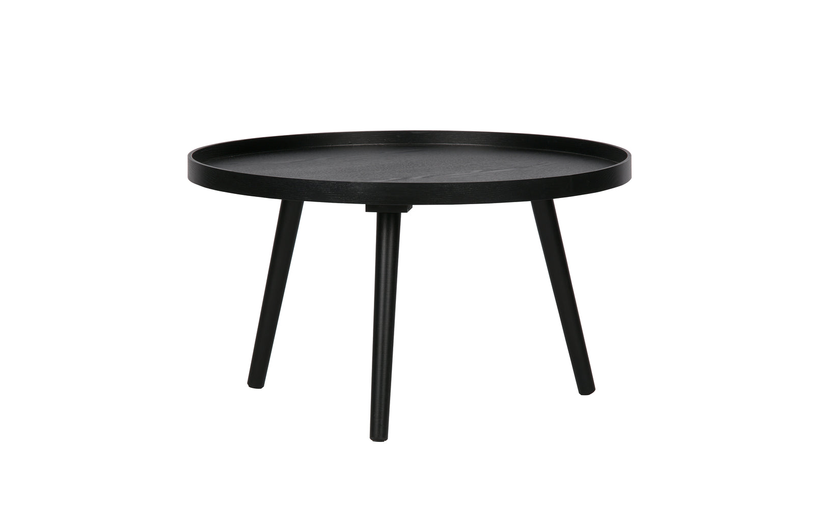 Table Basse Ronde Bois Noir Mesa S