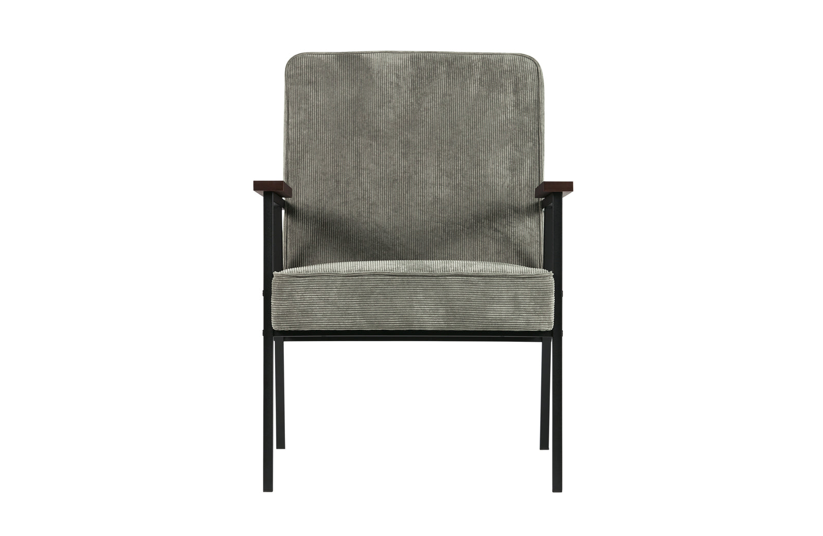 Fauteuil Tissu Gris Vert Sally