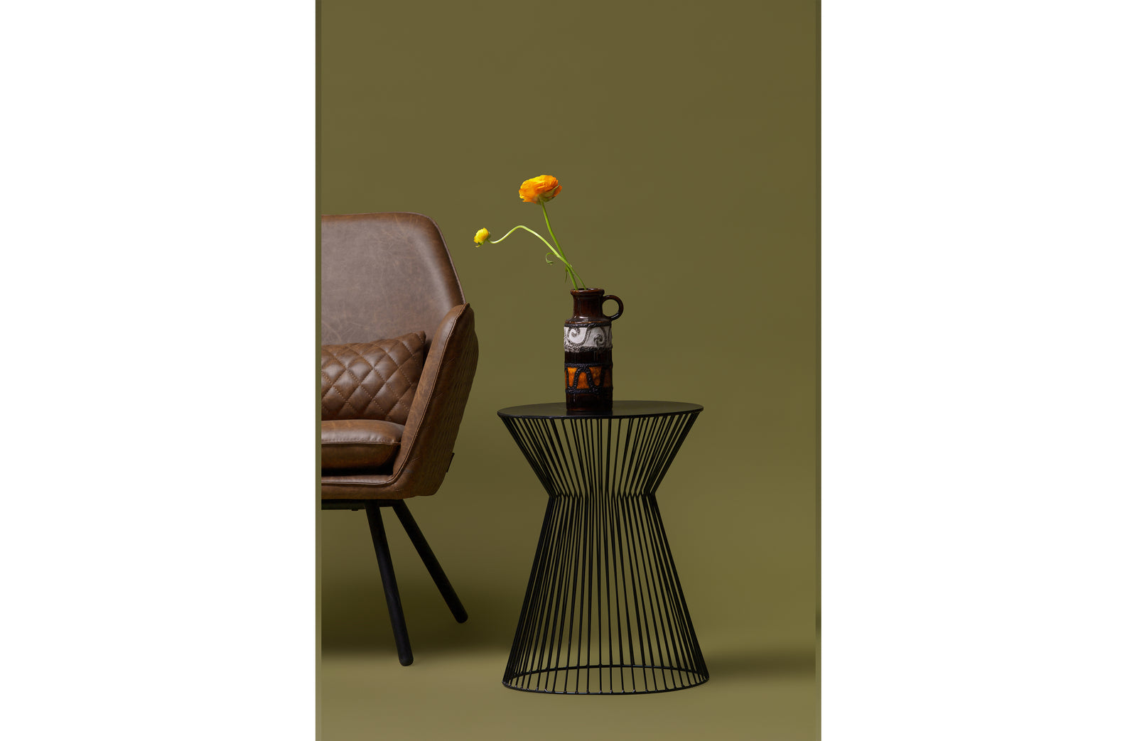 Table Basse Ronde Noir Suus S