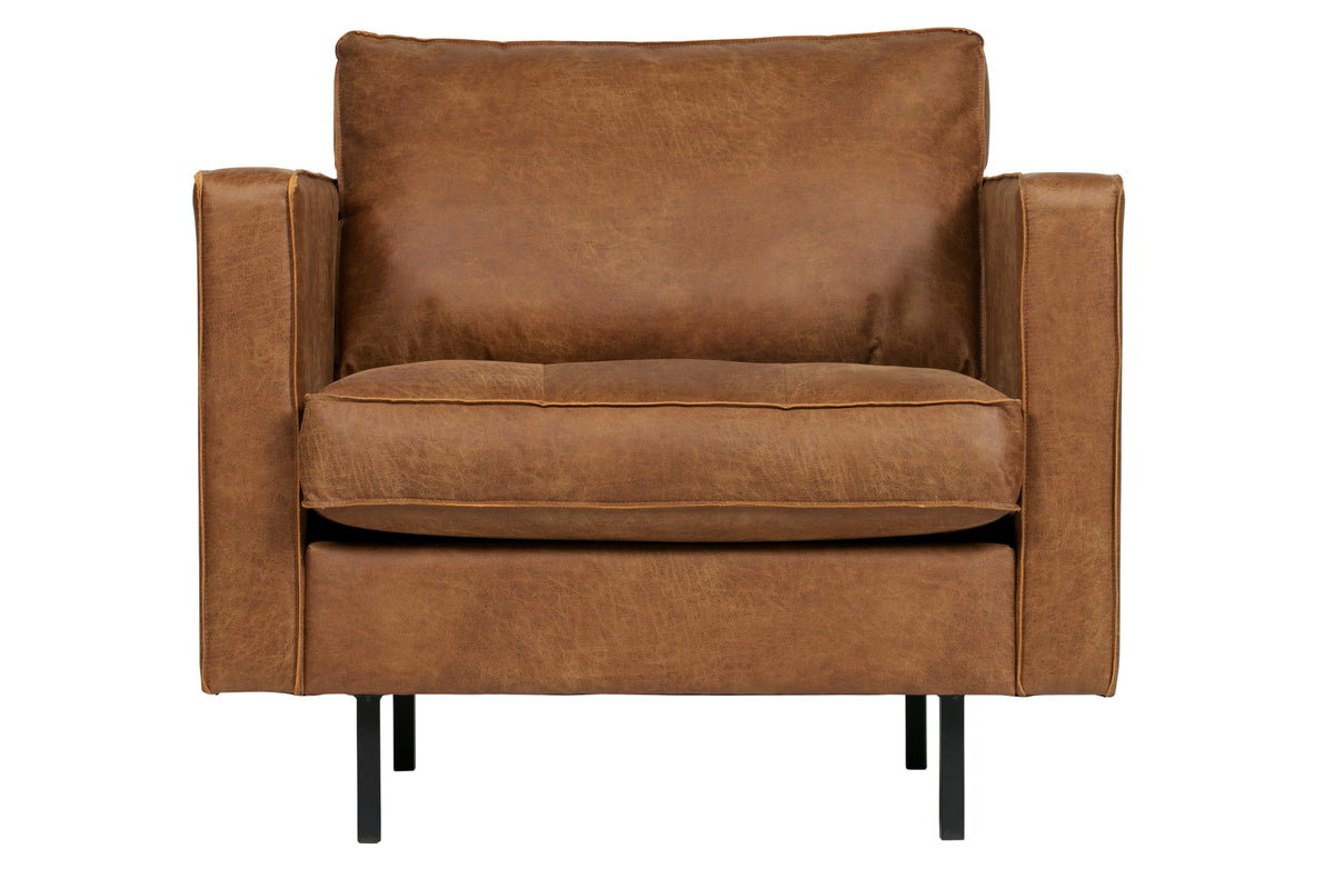 Fauteuil Cuir Marron Rodeo