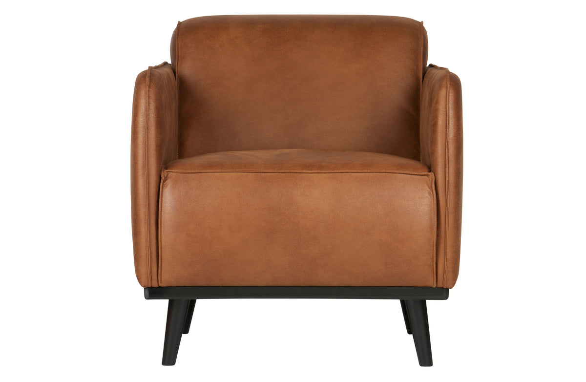 Fauteuil Cuir Marron Statement