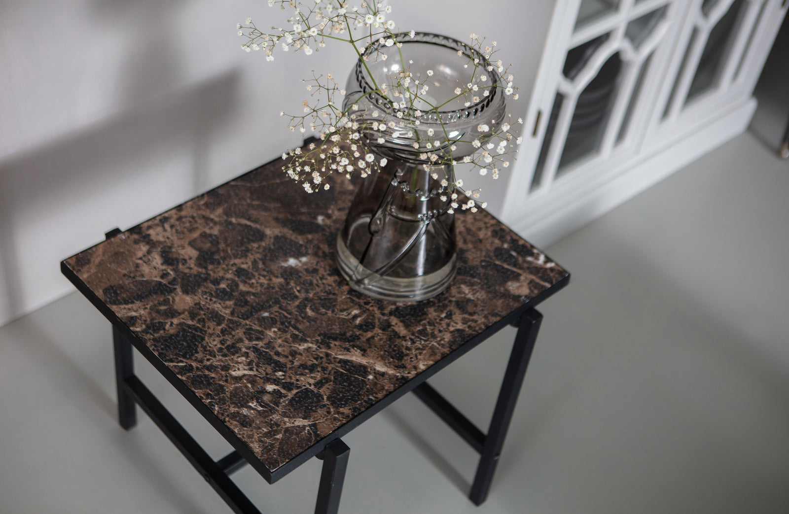 Table Basse Bois et Métal Noir Réversible Turn S