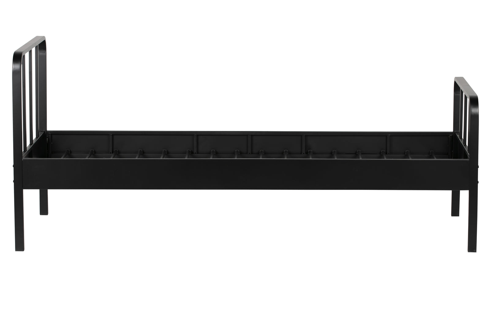 Lit Métal Noir 90x200