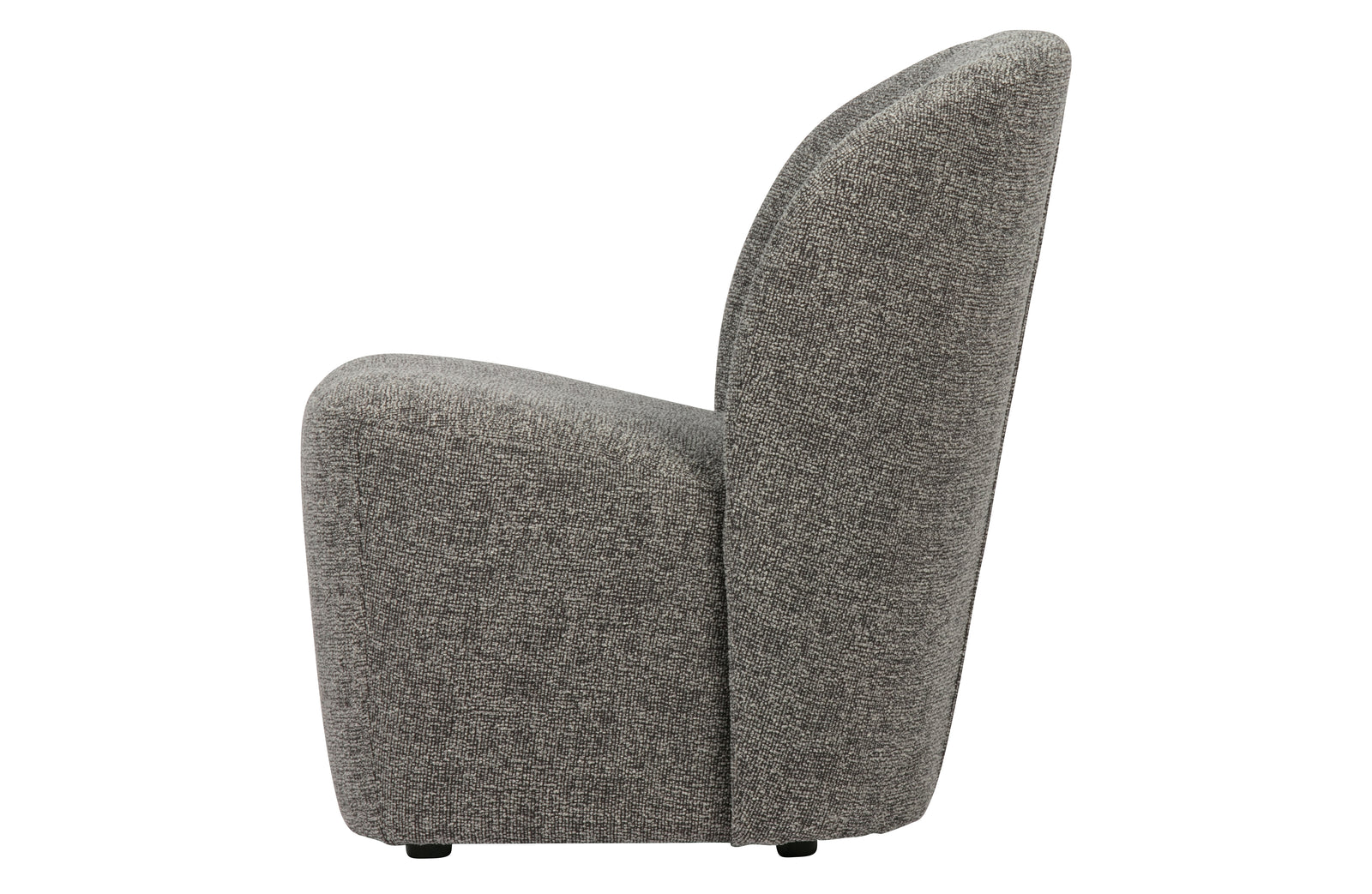 Fauteuil Tissu Gris Lofty