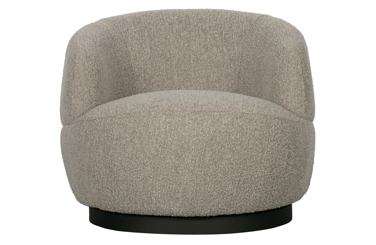 Fauteuil Tissu Gris Naturel Woolly