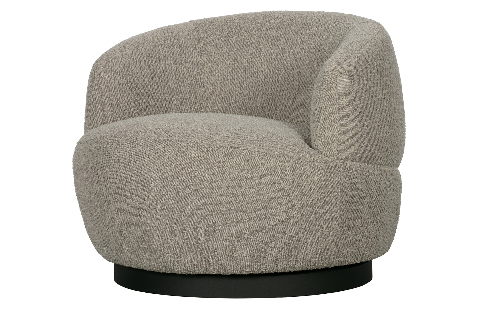 Fauteuil Tissu Gris Naturel Woolly