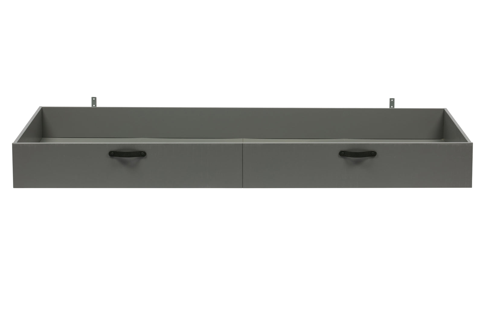 Tiroir de Lit Bois Gris 90x200 Morris