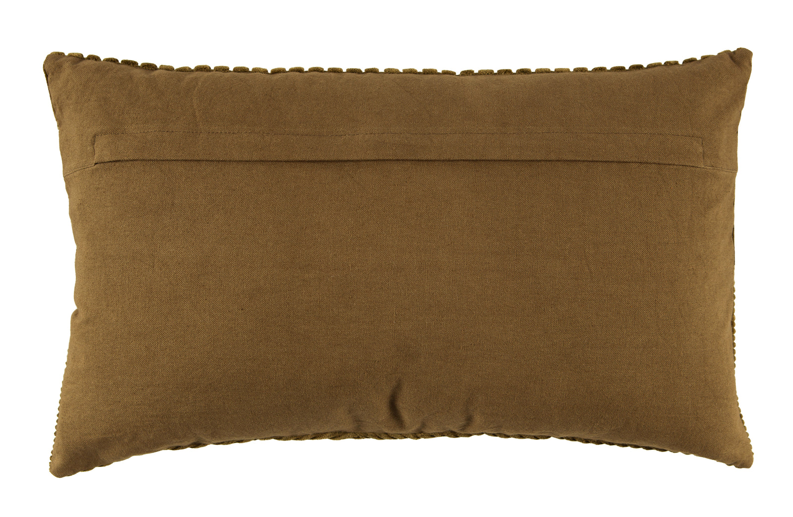 Coussin Velours Vert Leaves 30x50