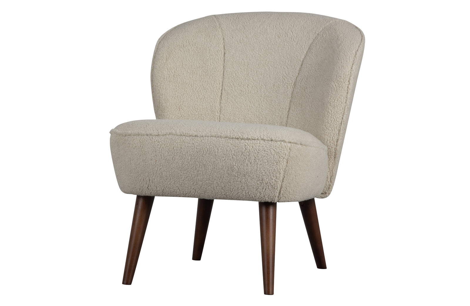 Fauteuil Blanc Cassé Sara