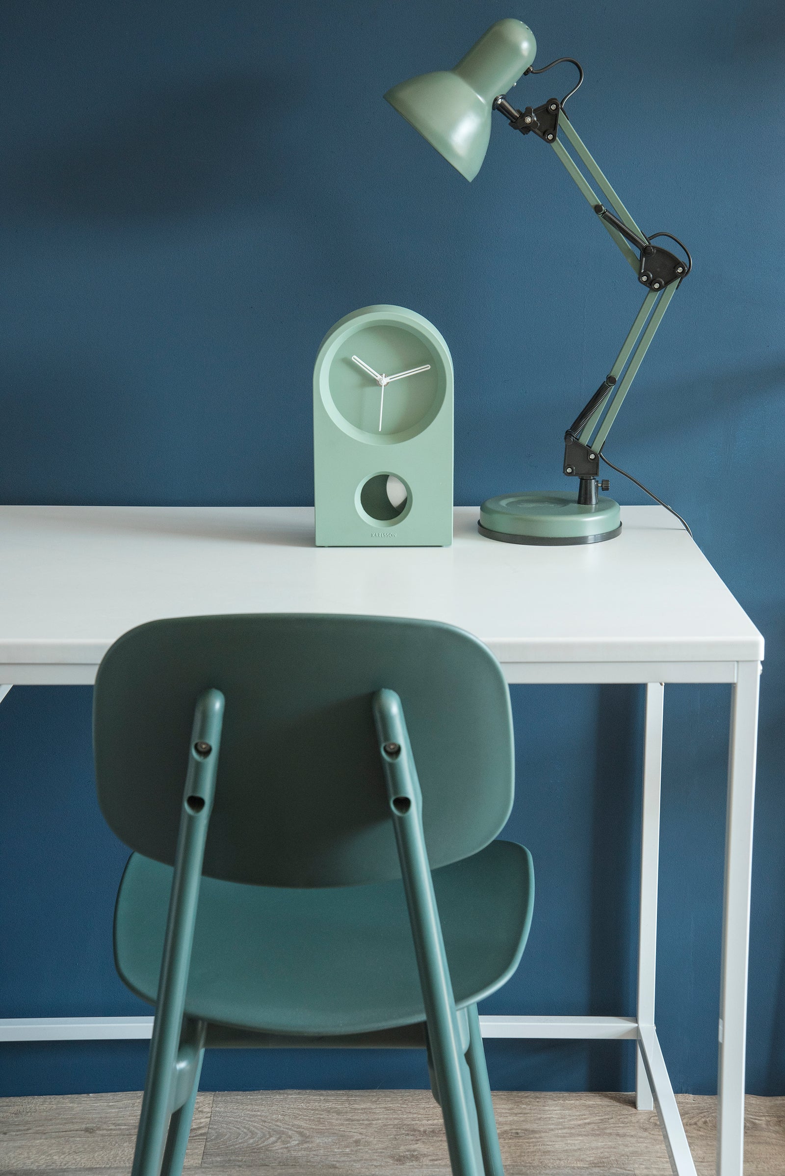 Bureau Table Métal Blanc Fushion