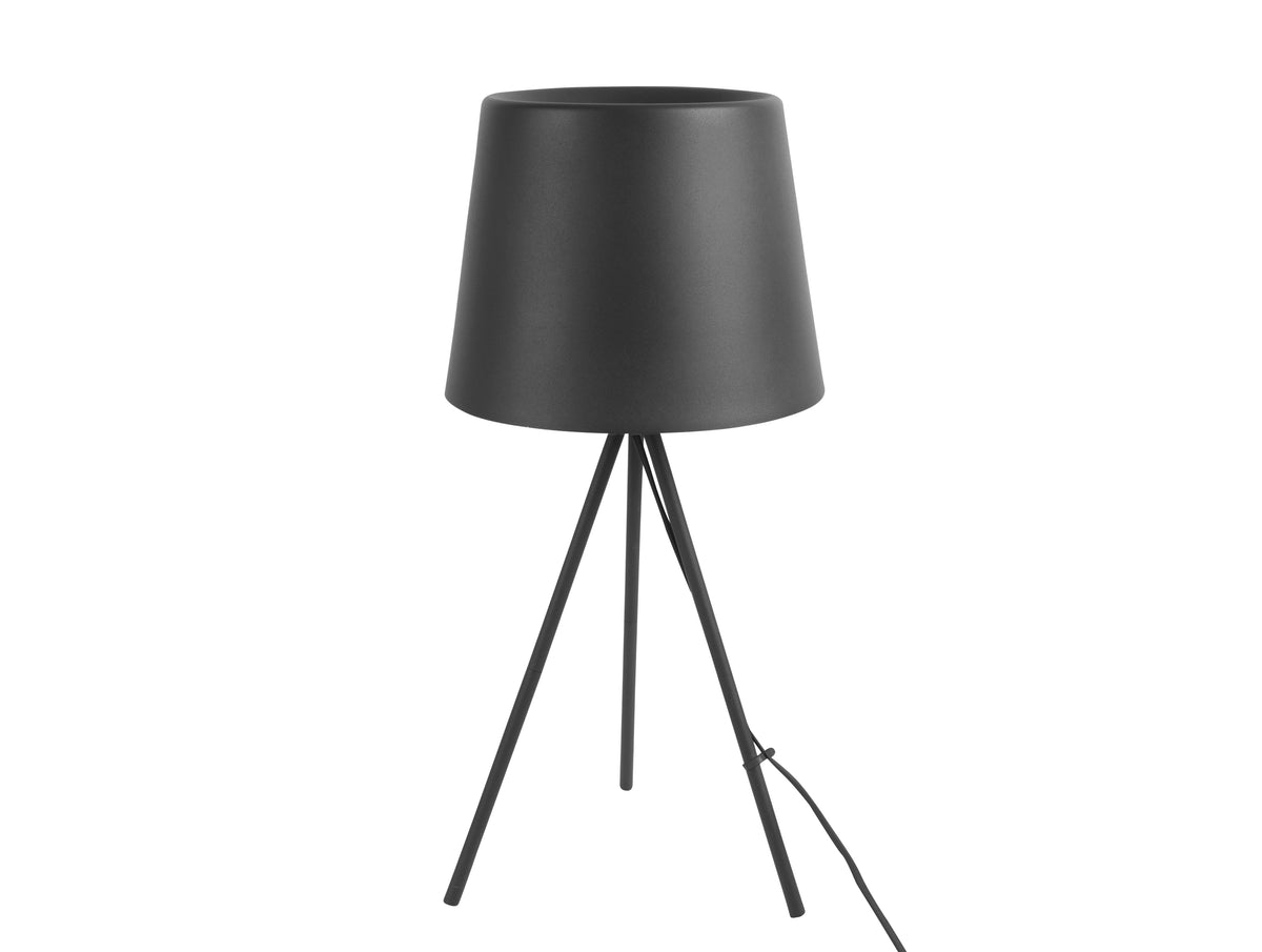 Lampe de table Noir Métal Smart 28x57cm