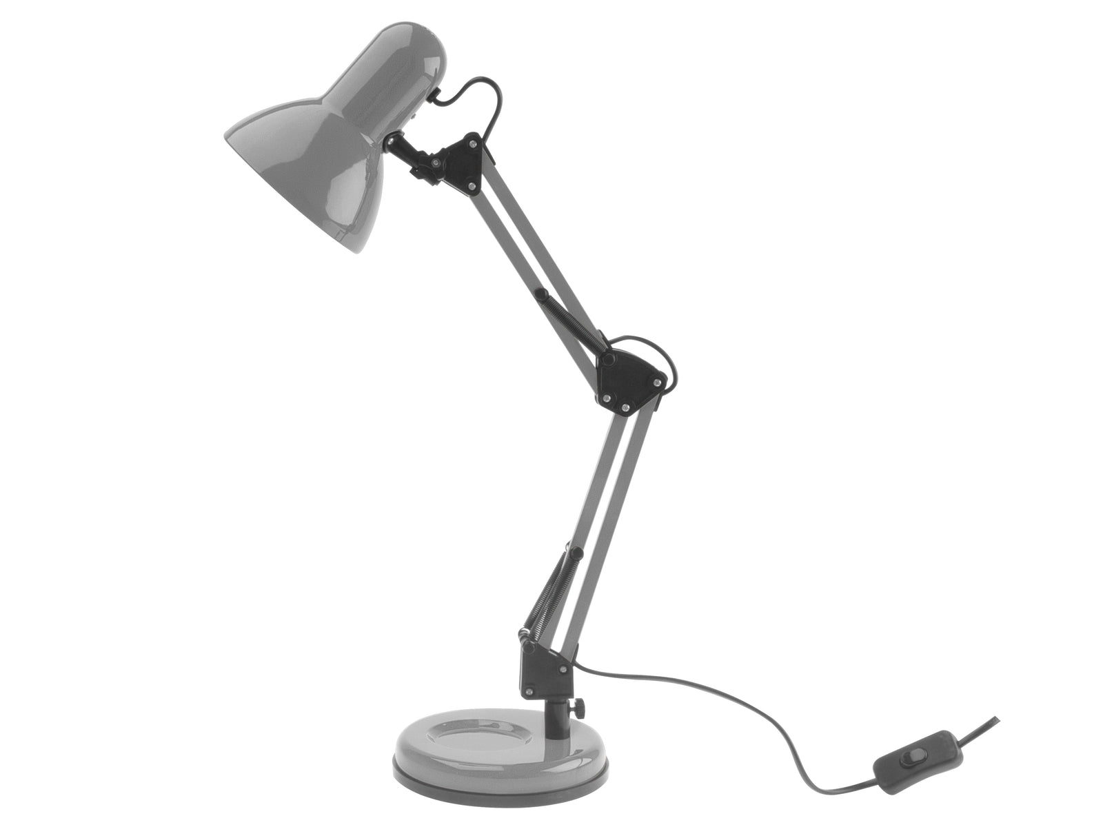 Lampe Architecte Gris Foncé Métal Hobby 13x55cm