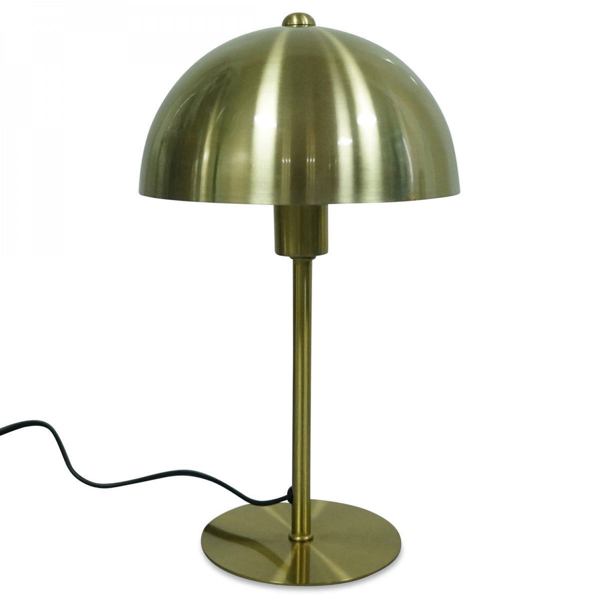 Lampe de table Metal Or Champignon 18x18x30cm