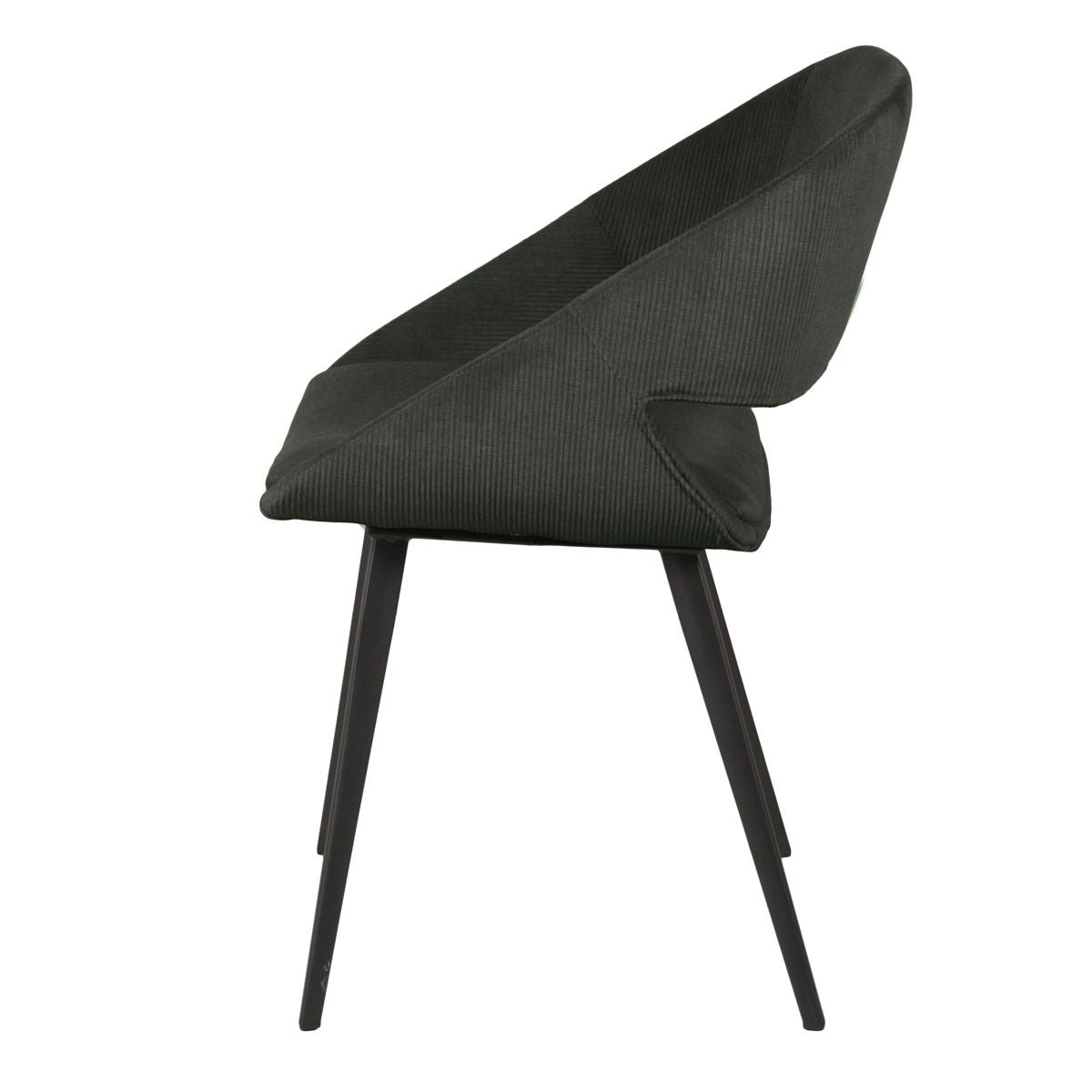 Chaise Tissu Vert Ada