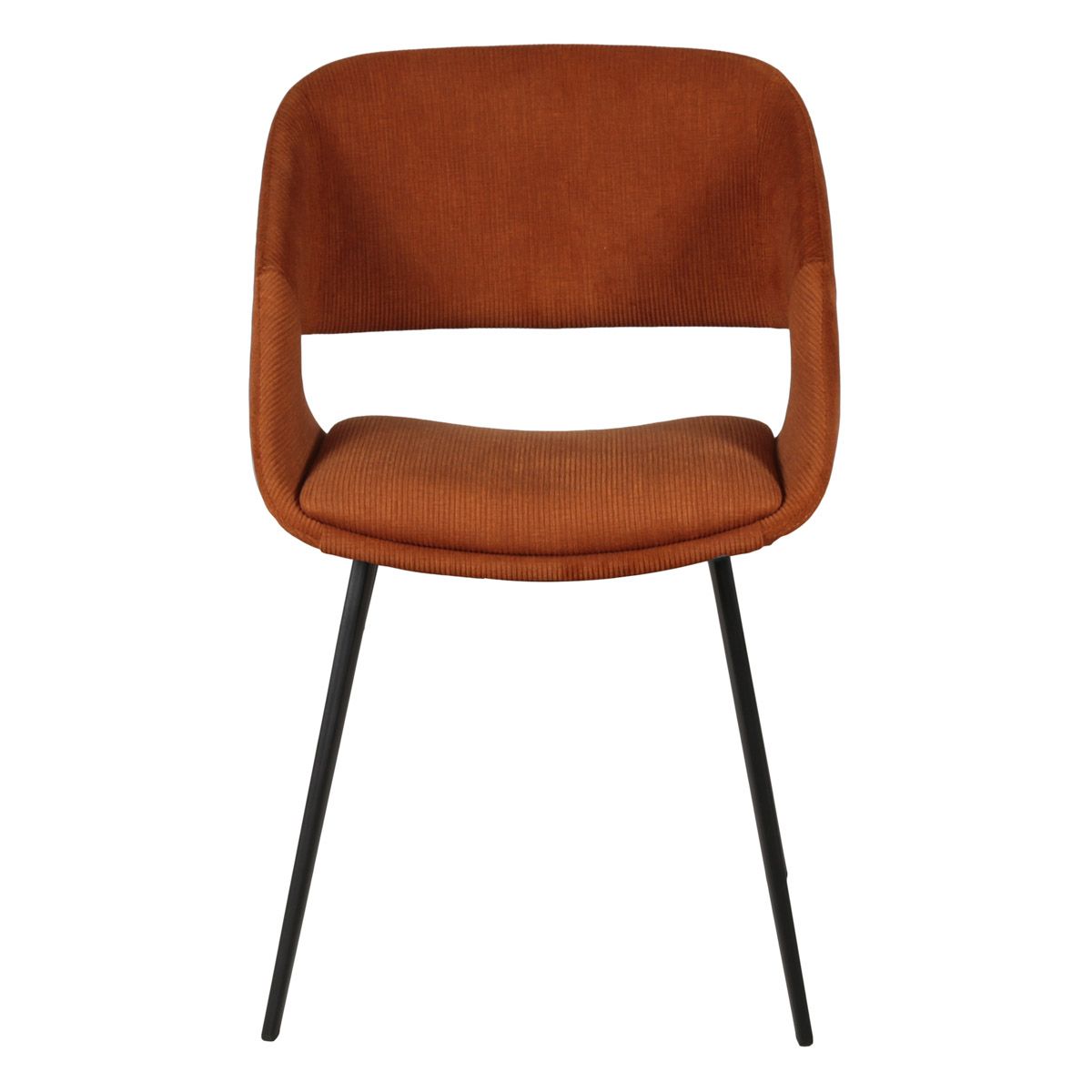 Chaise Tissu Cognac Ada