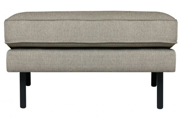 Repose Pieds Gris Naturel Tissu Rodeo Stretch