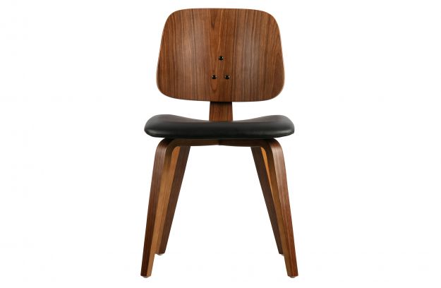 Chaise Bois Assise Noir Classic